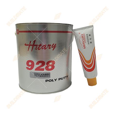 steel putty with hardener